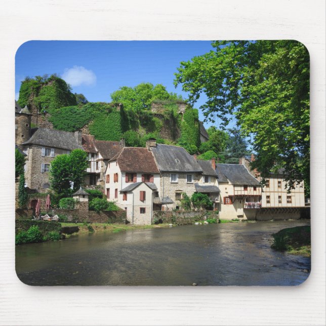 Tapis De Souris Segur-le-Château dans le mousepad de la France (Devant)