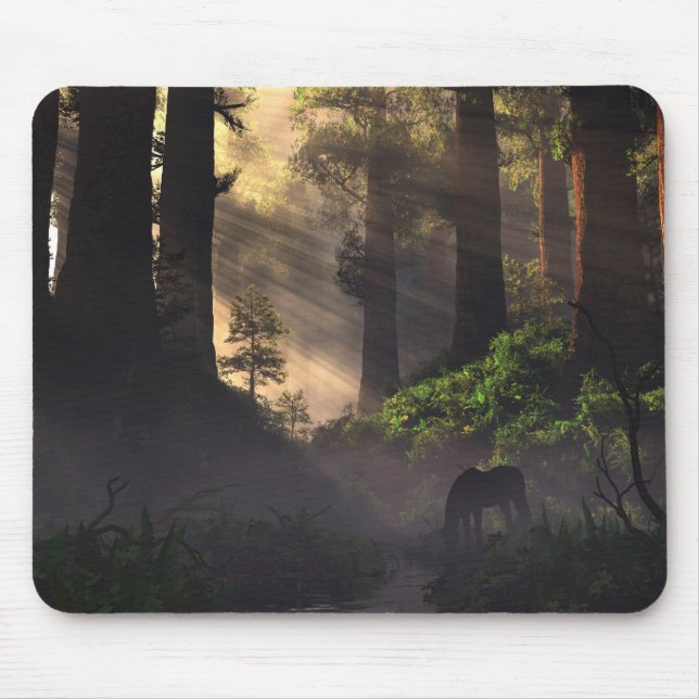 Tapis De Souris Seigneur de la forêt Mousepad (Devant)