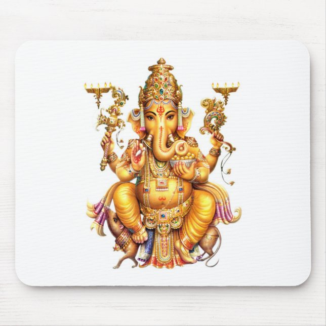 TAPIS DE SOURIS SEIGNEUR GANESH HINDU GOD (Devant)