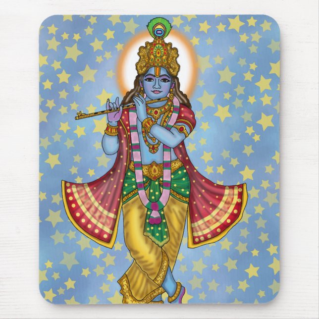 Tapis De Souris Seigneur Krishna (Devant)