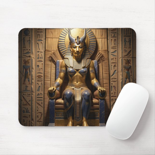 Tapis De Souris Sekhmet – Lion-Headed War Goddess (Avec souris)