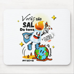 Tapis De Souris Sel de la terre et lumière du monde