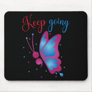 Tapis De Souris Semicolo de sensibilisation au suicide chez le pap