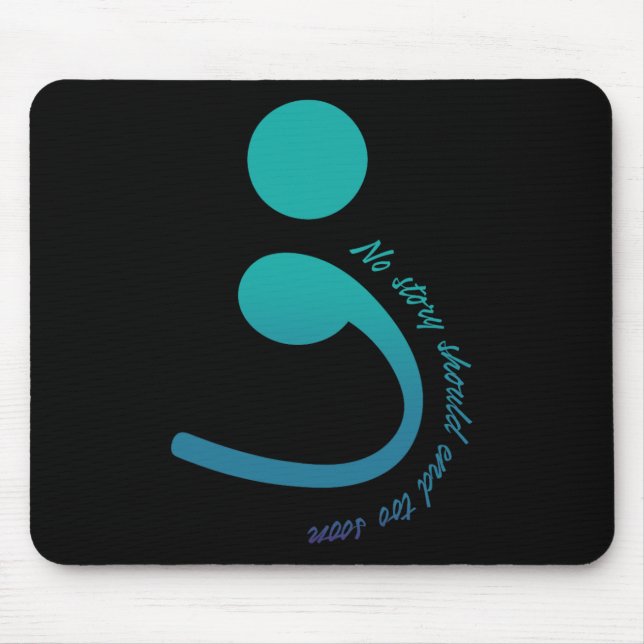 Tapis De Souris Semicolon de guerrier de libellules Prévention du  (Devant)