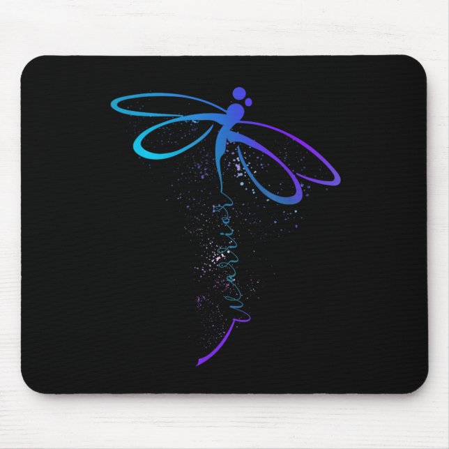 Tapis De Souris Semicolon de guerrier de libellules Prévention du  (Devant)