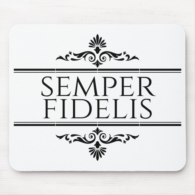 Tapis De Souris Semper Fidelis (Devant)