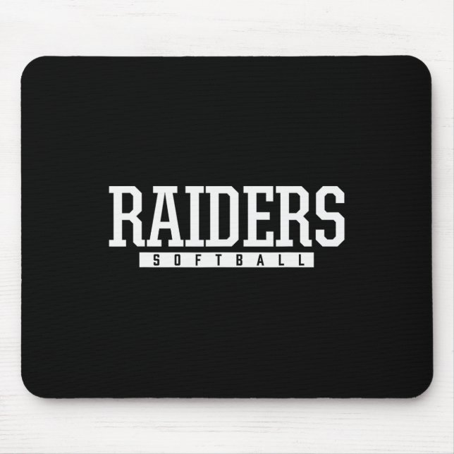 Tapis De Souris Seneca Valley Raiders Softll Hs  (Devant)