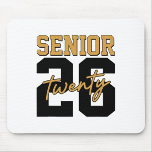 Tapis De Souris Senior 2026 Rétro Promotion 2026 Diplômé 2026 Homm