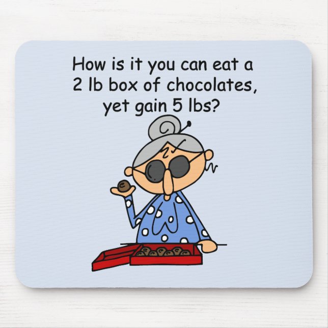 Tapis De Souris Sens de chocolat (Devant)