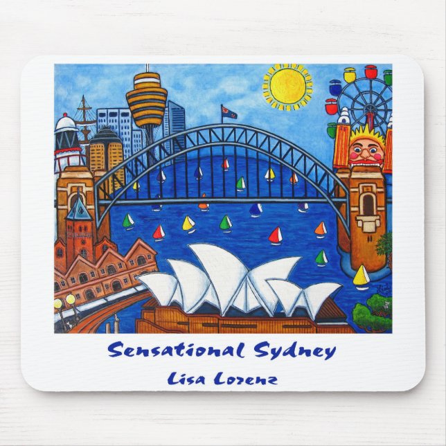 Tapis de souris sensationnel de Sydney (Devant)
