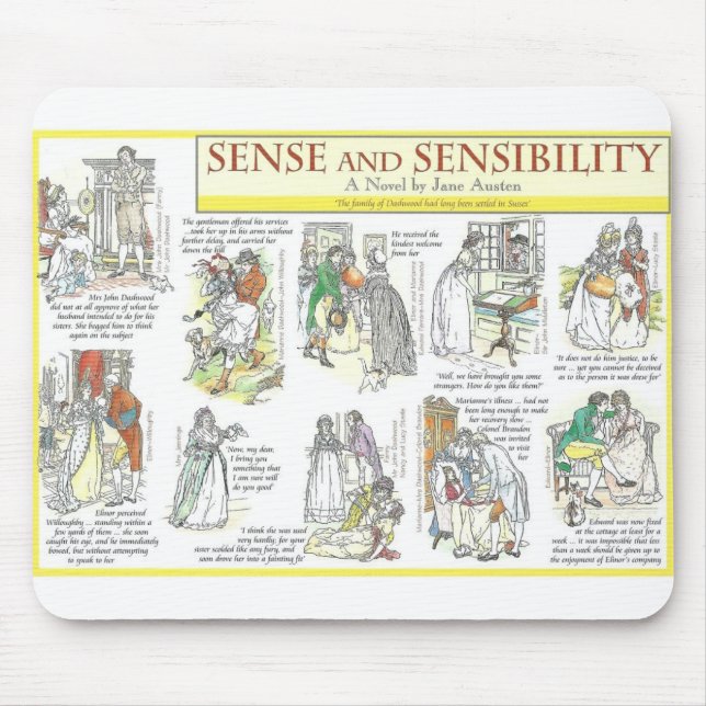 Tapis De Souris Sense and Sensibility (Devant)
