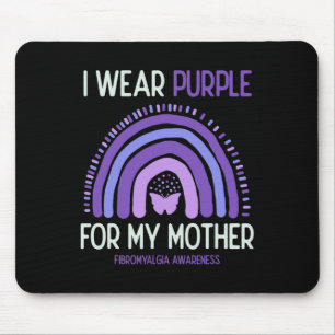 Tapis De Souris Sensibilisation à la fibromyalgie Je porte le viol