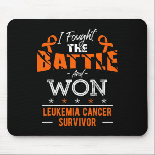 Tapis De Souris Sensibilisation à la leucémie Cancer Survivor Figh