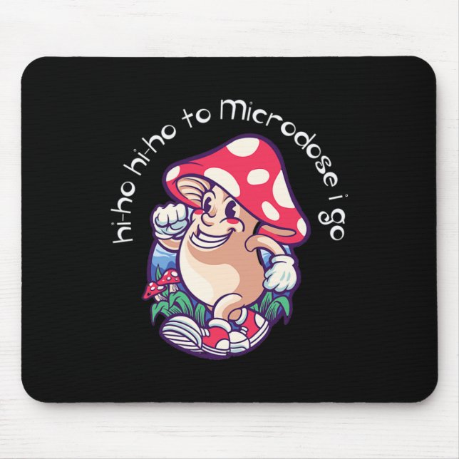 Tapis De Souris Sensibilisation à la microbiologie des champignons (Devant)