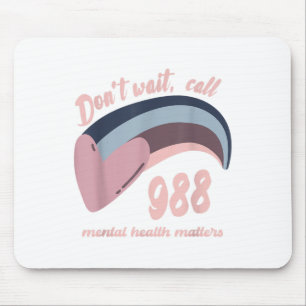 Tapis De Souris Sensibilisation à la prévention du suicide et à la