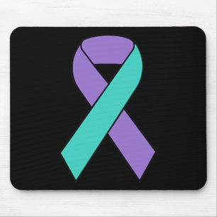 Tapis De Souris Sensibilisation à la prévention du suicide Ruban T