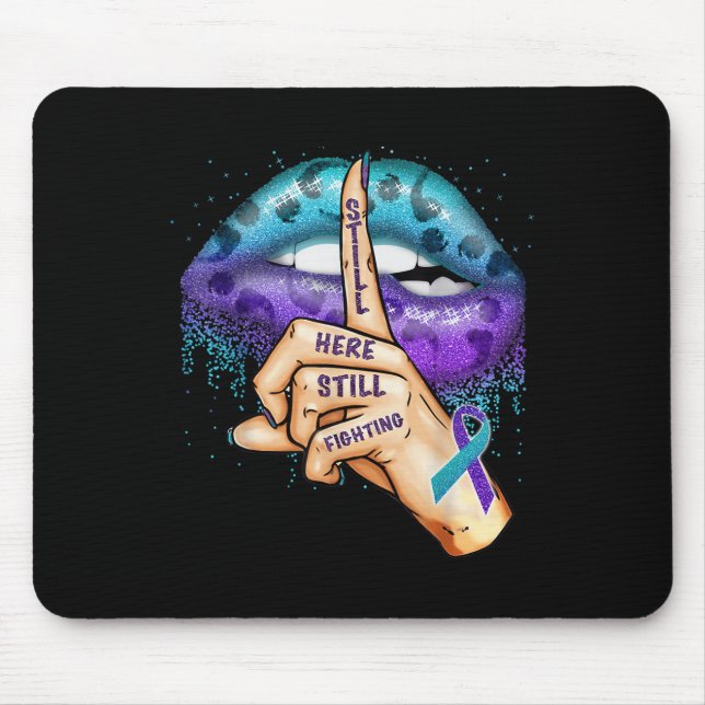 Tapis De Souris Sensibilisation À La Prévention Du Suicide Toujour (Devant)