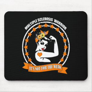 Tapis De Souris Sensibilisation à la sclérose Mme Warrior Maman So