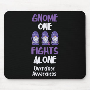 Tapis De Souris Sensibilisation à la surdose Gnome One combat seul
