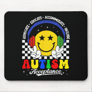 Tapis De Souris Sensibilisation à l'autisme Acceptation Enseigneme
