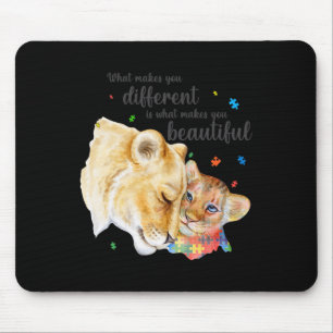 Tapis De Souris Sensibilisation à l'autisme Ce qui vous rend diffé