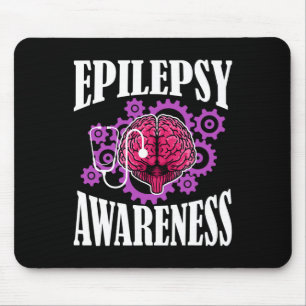 Tapis De Souris Sensibilisation à l'épilepsie Diagnostiquer Guerri