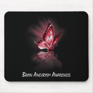 Tapis De Souris Sensibilisation à l'neurologie cérébrale du ruban
