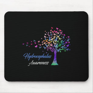 Tapis De Souris Sensibilisation Arbre Ruban Amour Espoir Sensibili