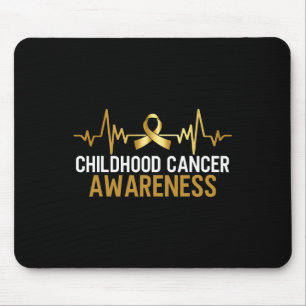 Tapis De Souris sensibilisation au cancer de l'enfant septembre ca
