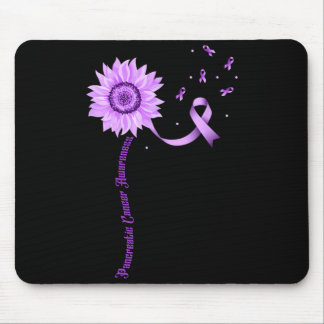 Tapis De Souris Sensibilisation au cancer du pancréas Ruban Violet