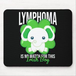 Tapis De Souris Sensibilisation au cancer du sang lymphome St Patr