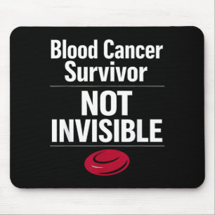 Tapis De Souris Sensibilisation au cancer du sang Survivant de leu
