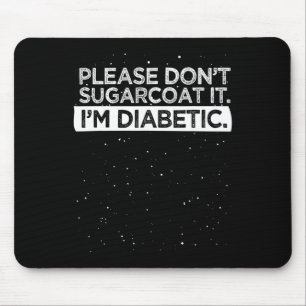 Tapis De Souris Sensibilisation au diabète de type 1 S'il vous pla