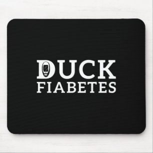 Tapis De Souris Sensibilisation au diabète par le canard