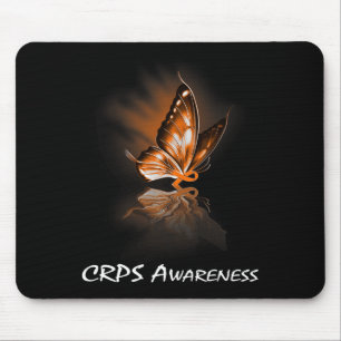 Tapis De Souris Sensibilisation au ruban papillon
