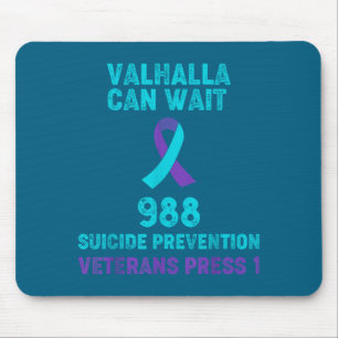 Tapis De Souris Sensibilisation au suicide chez les vétérans - 988