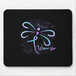 Tapis De Souris Sensibilisation au suicide point-virgule libellule