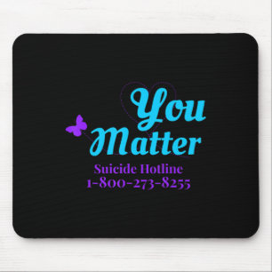 Tapis De Souris Sensibilisation Au Suicide Pour Les Femmes Vous Av