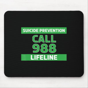Tapis De Souris Sensibilisation au suicide - Prévention Lifeline 9