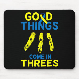 Tapis De Souris Sensibilisation au syndrome de Down T21 Journée Fe