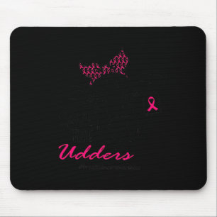 Tapis De Souris Sensibilisation aux cancers du sein Heifer Vache L
