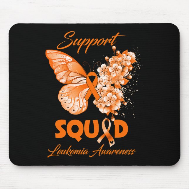 Tapis De Souris Sensibilisation de l'équipe de soutien à la leucém (Devant)