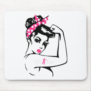 Tapis De Souris Sensibilisation des guerriers du cancer Soutien de