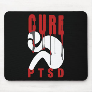 Tapis De Souris Sensibilisation Ptsd Cure 1 Déclin post-traumatiqu