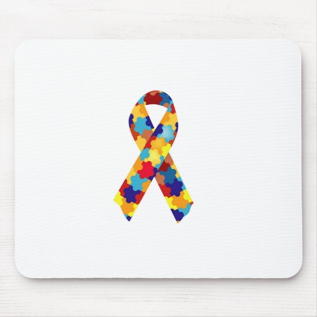 Tapis De Souris Sensibilisation sur l'autisme (Devant)