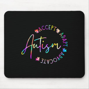Tapis De Souris Sensibilisation sur l'autisme Accepter Adapt Advoc