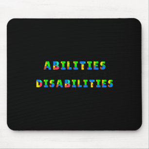 Tapis De Souris Sensibilisation sur l'autisme - Capacités supérieu