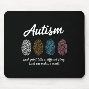 Tapis De Souris Sensibilisation sur l'autisme du mois de la gravur