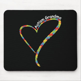 Tapis De Souris Sensibilisation sur l'autisme Puzzle De Coeur Plus