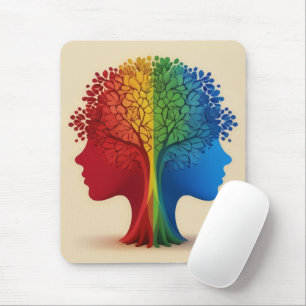 Tapis De Souris Sensibilisation sur l'autisme - Soins - Mousepad